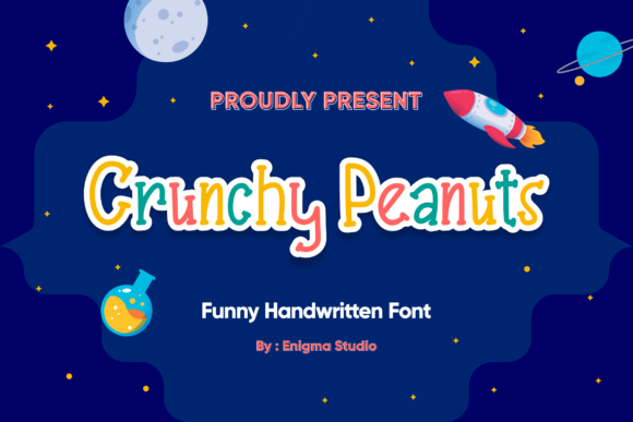Crunchy Peanuts Font Poster 1