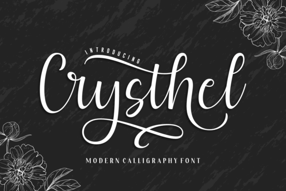 Crysthel Font Poster 1