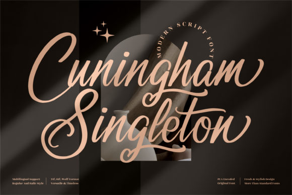 Cuningham Singleton Font