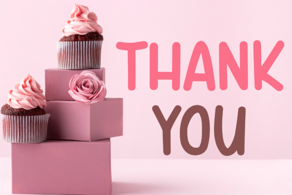 Cupcake Treats Font Poster 7