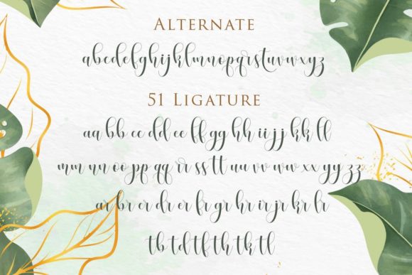 Cute Girl Font Poster 3