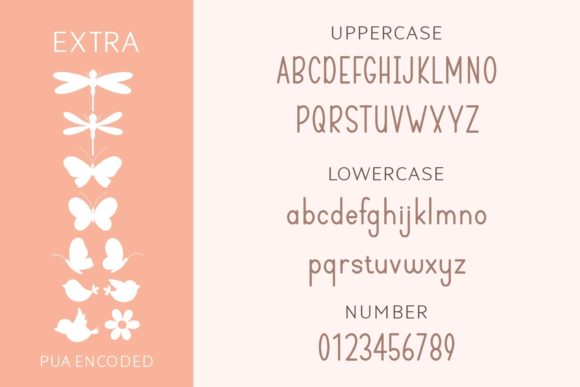 Cutefly Font Poster 2