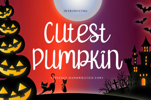 Cutest Pumpkin Font Poster 1