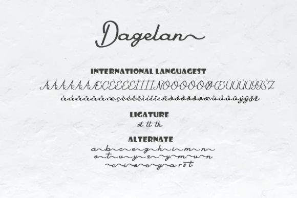 Dagelan Font Poster 8