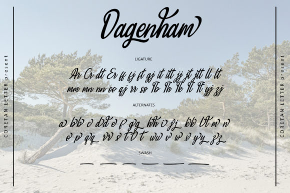 Dagenham Font Poster 5
