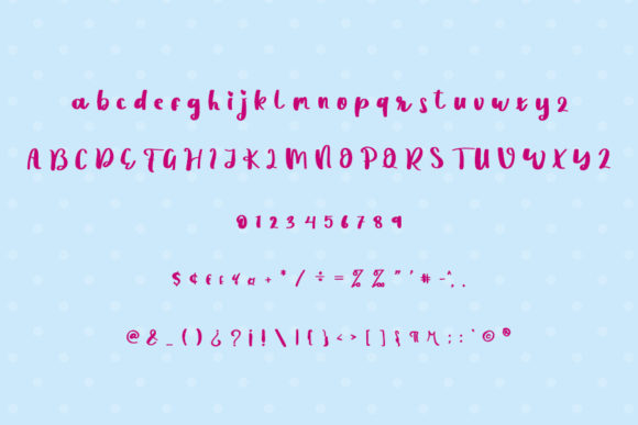 Daisy Fishing Font Poster 4