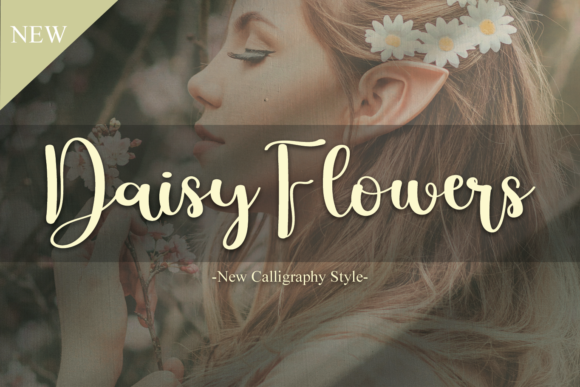 Daisy Flowers Font