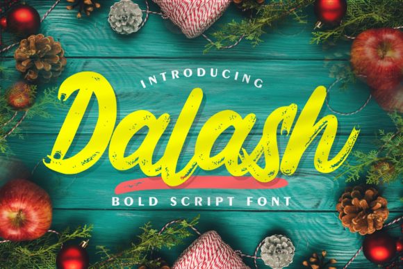 Dalash Font Poster 1