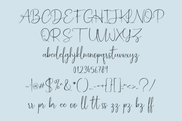 Dallaion Font Poster 6