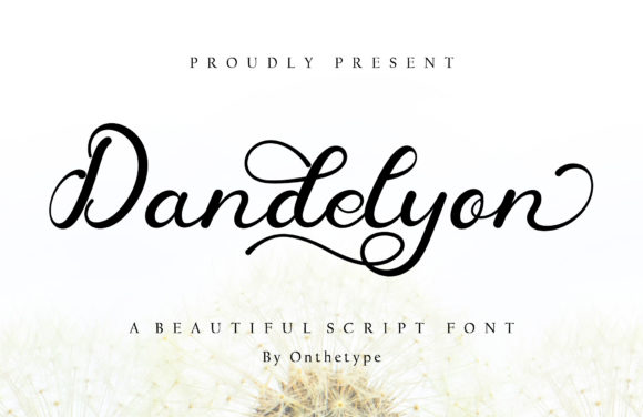Dandelyon Font Poster 1