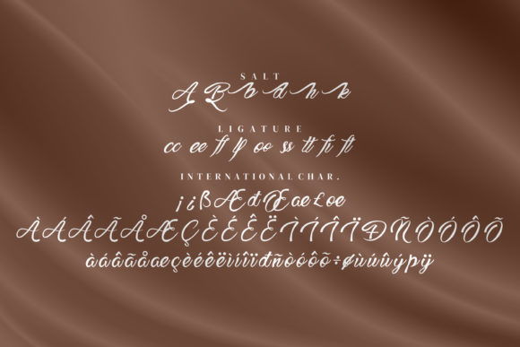 Dannieffa Stefania Font Poster 7
