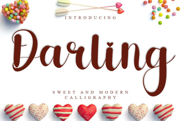 Darling Font Poster 1