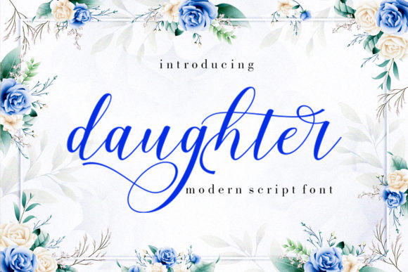 Daughter Font Poster 1