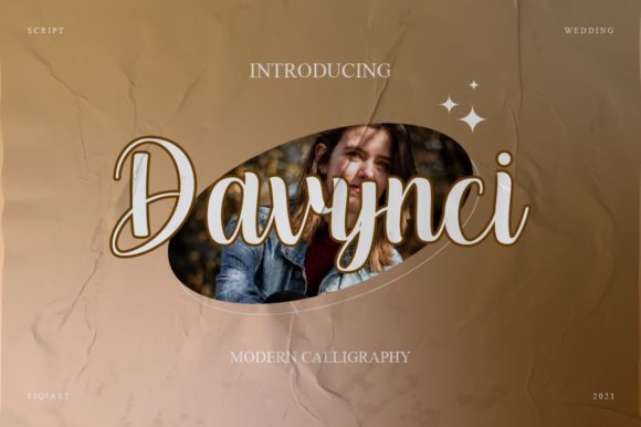 Davynci Font Poster 1
