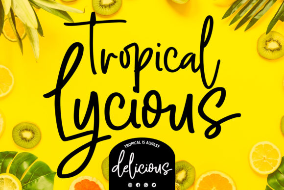 Daydream Font Poster 5