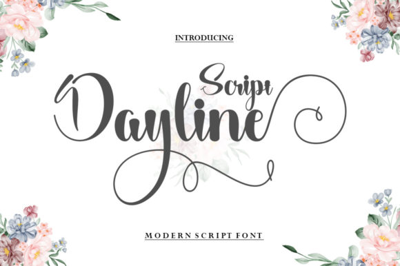 Dayline Script Font