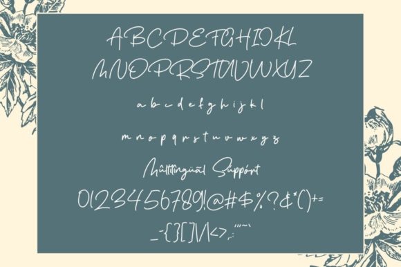 De Orleans Font Poster 5
