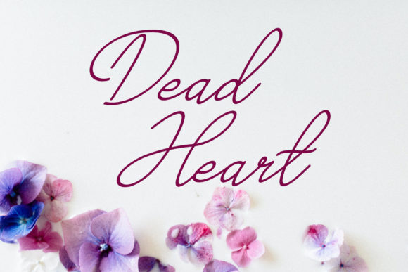 Dead Heart Font Poster 1