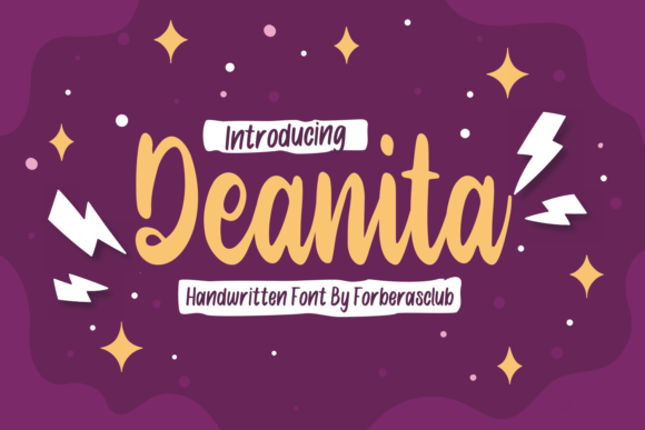 Deanita Font Poster 1