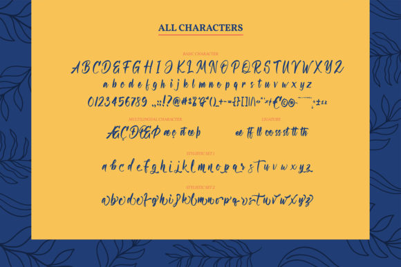 Deanthies Font Poster 6