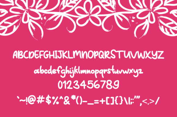 Deborah Font Poster 2