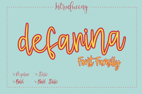 Defarina Font