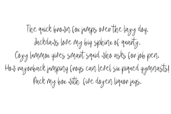 Defarina Font Poster 3