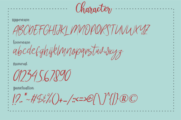 Defarina Font Poster 5