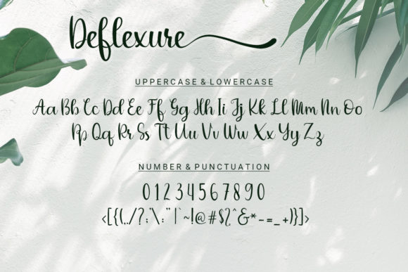 Deflexure Font Poster 8