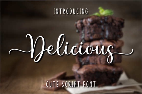 Delicious Font Poster 1