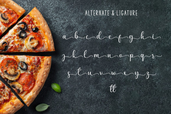 Delicious Font Poster 8