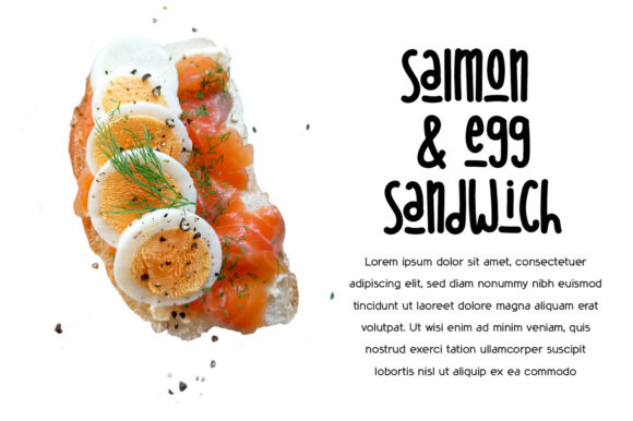 DeliNo8 Font Poster 2