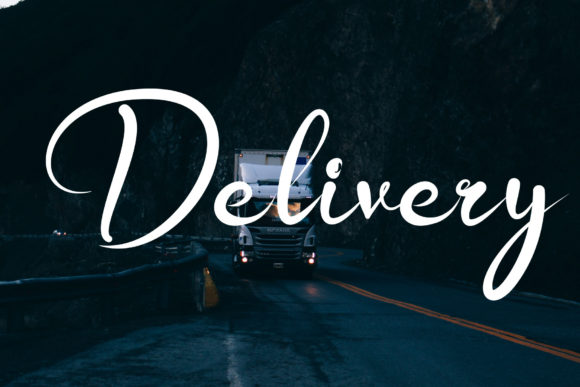 Delivery Font