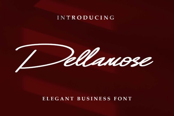 Dellamose Font Poster 1