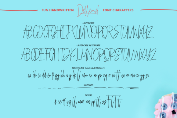 Dellicioust Font Poster 6