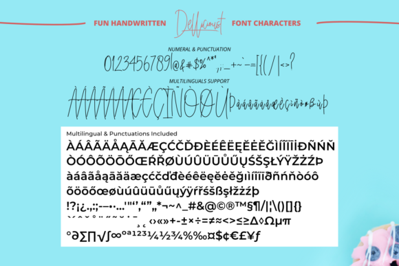 Dellicioust Font Poster 7