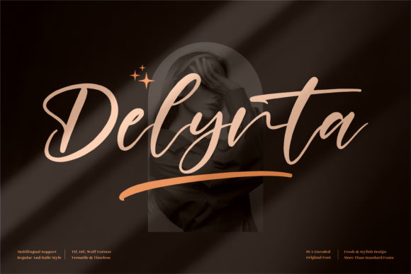 Delynta Font Poster 1
