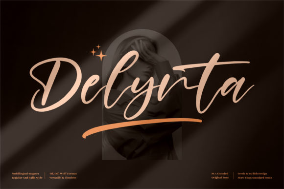 Delynta Font Poster 1