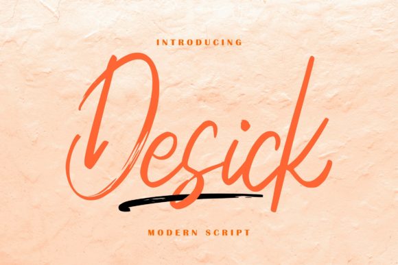 Desick Font