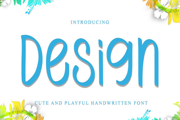 Design Font Poster 1