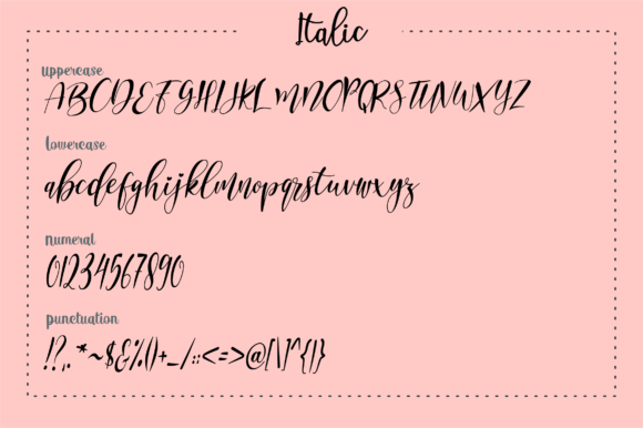 Desinta Font Poster 3