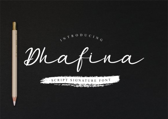 Dhafina Font Poster 1