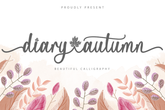 Diary Autumn Font