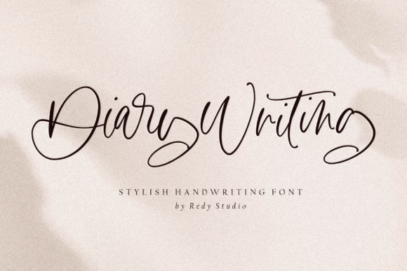 Diary Writing Font