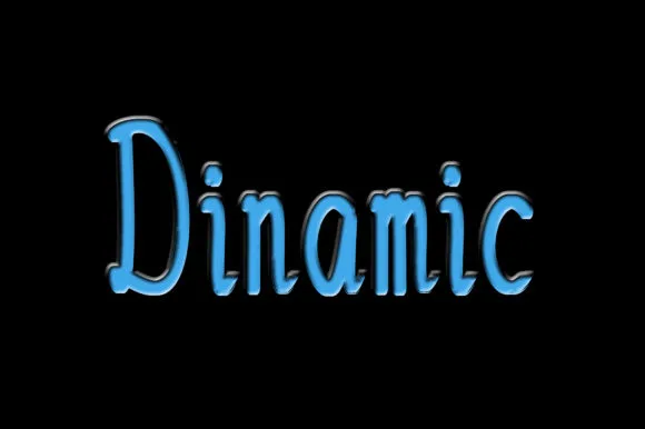 Dinamic Font Dinamic Font Poster 1