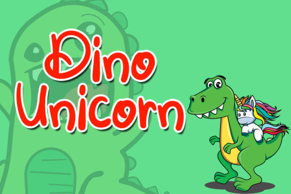Dino Unicorn Font