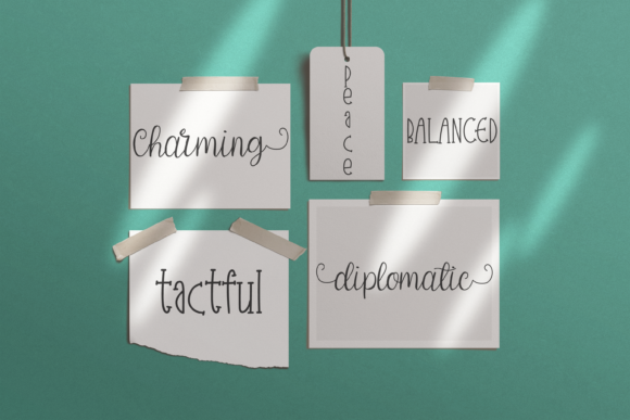 Diplomatic Libra Duo Font Poster 6