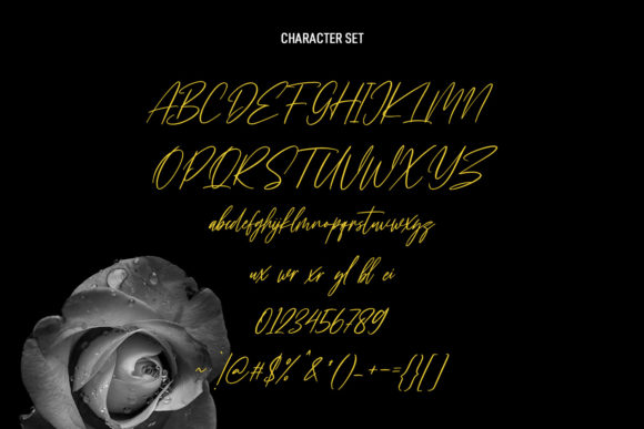 Distractiles Font Poster 8