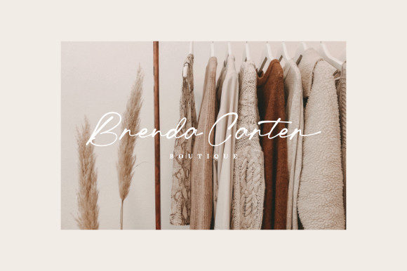 Ditsa Calista Font Poster 2