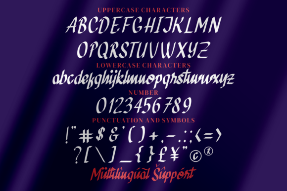 Dloothe Ridley Font Poster 8